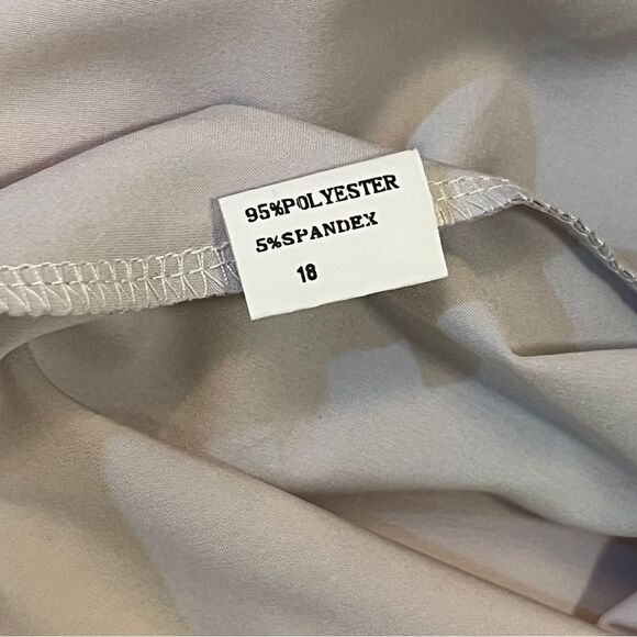 Sucrefas Purple Ombre V-Neck Sheath Dress Women's XL - Picture 9 of 12